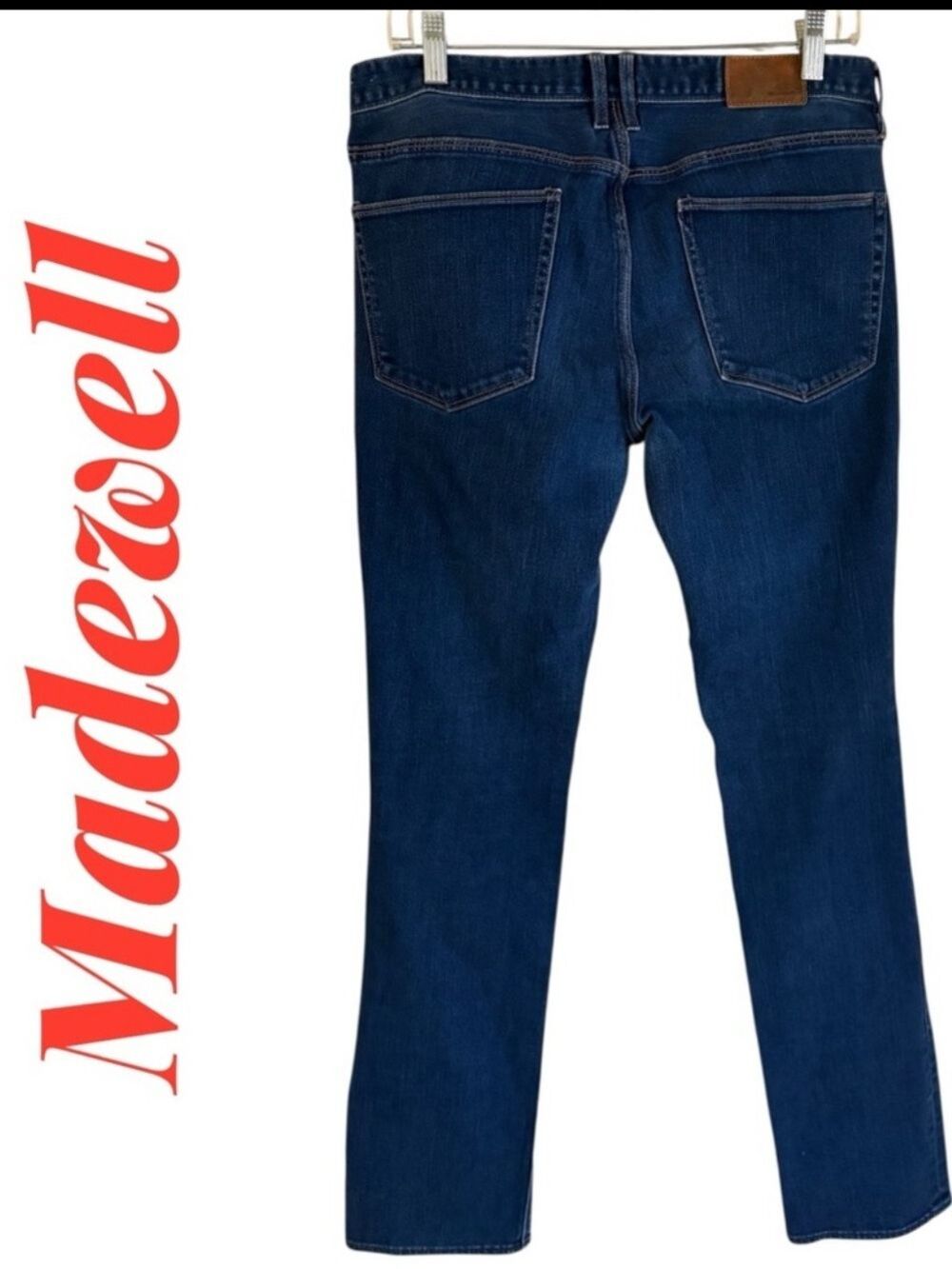 Madewell 29x34 Rail Straight Dark wash Jeans. Excellent preowned condition!